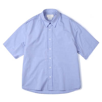 Cut Off Half Shirt (Blue)